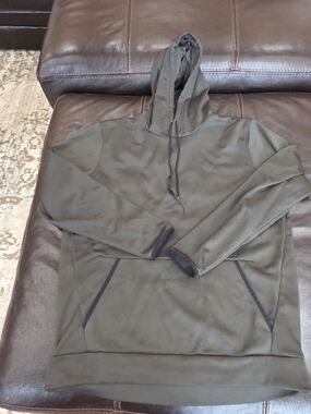 Under Armour Olive Hooded Pullover Sweatshirt Sixe XXL Mens